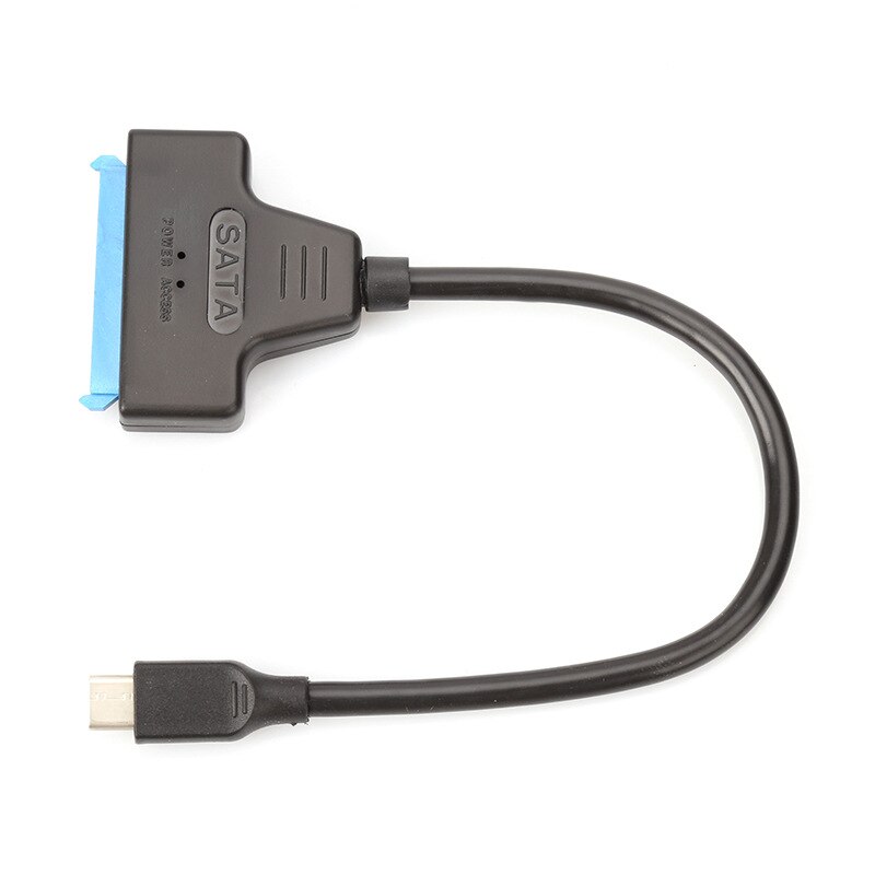 Sata till usb typ c adapter kabel omvandlare för laptop connect 2.5 " ssd hdd hårddisk 25cm