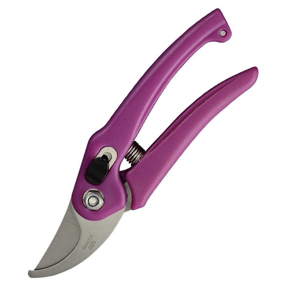 1PC Plant Trim Horticulture Hand Pruner Cut Secateur Garden Anvil Pruning Shear Scissor Tool Shears Orchard Branch Shrub X4P3: b