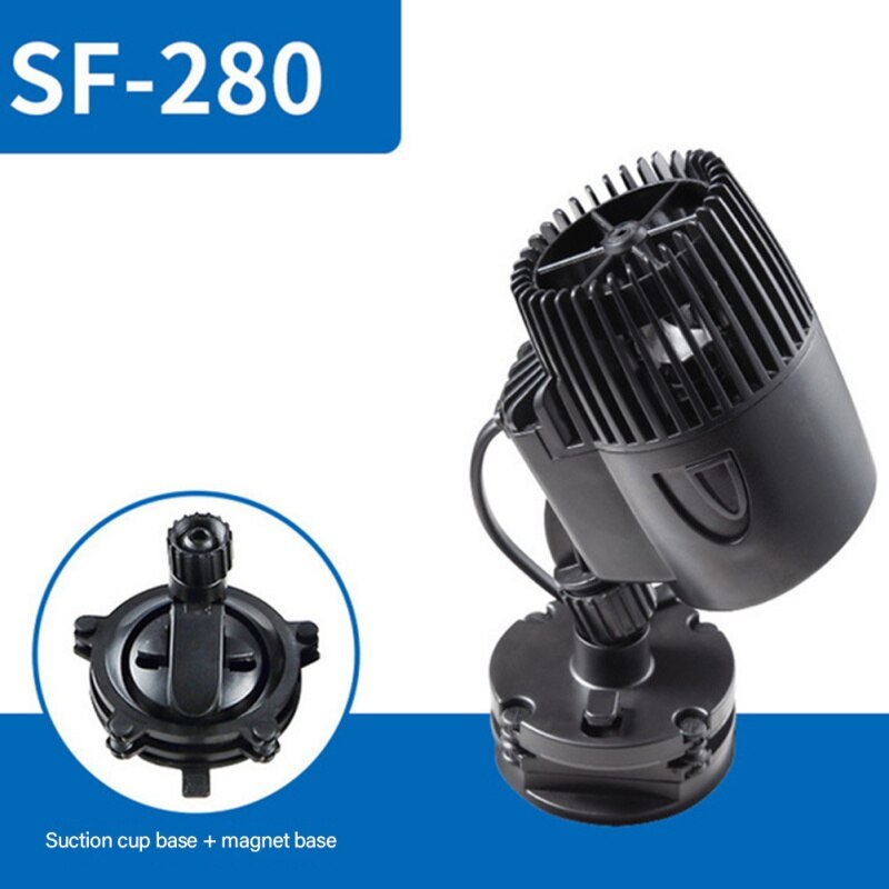WP-50M Aquarium Fish Tank Marine Coral Wave Maker Surfing Pump Suction fixed Single Head Wave Pump: F