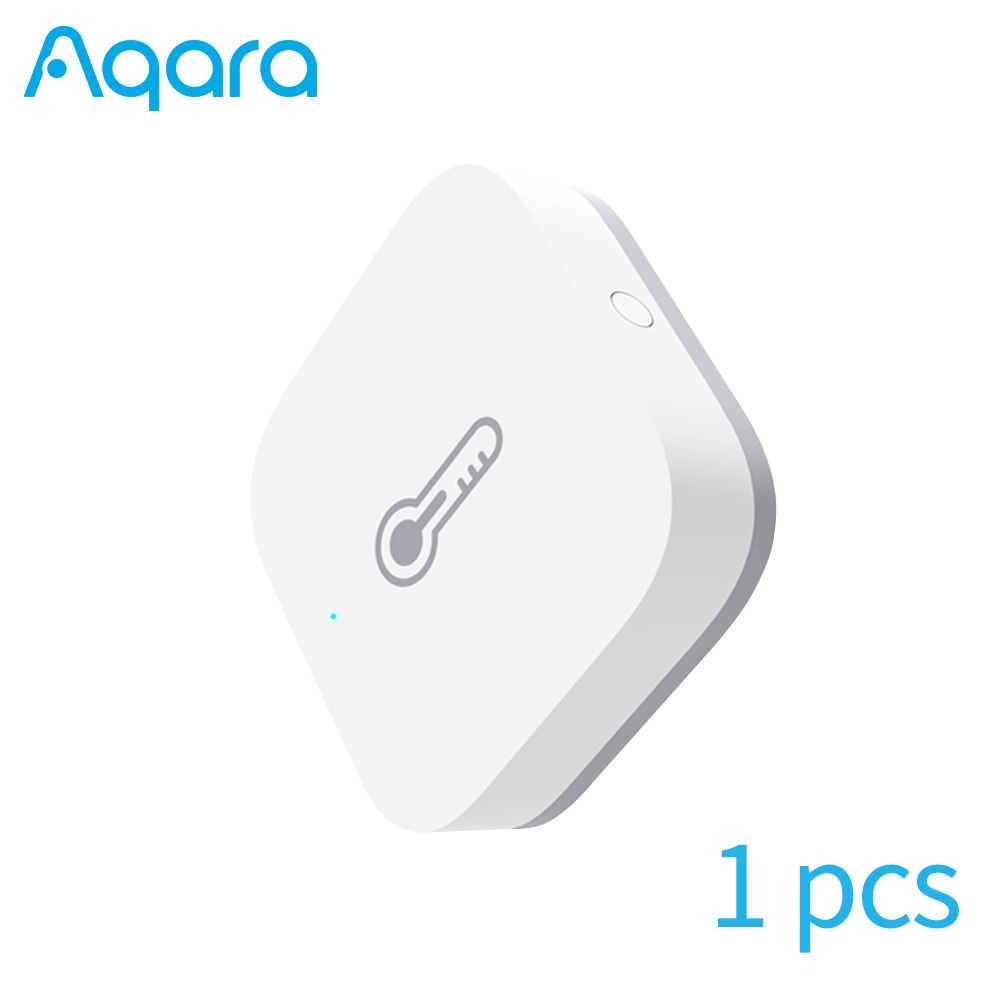 Aqara Temperature Humidity Sensor Zigbee Temperature Sensor Smart Life Humidity Sensor APP Control Work For Xiaomi Gateway: Sensor 1pcs