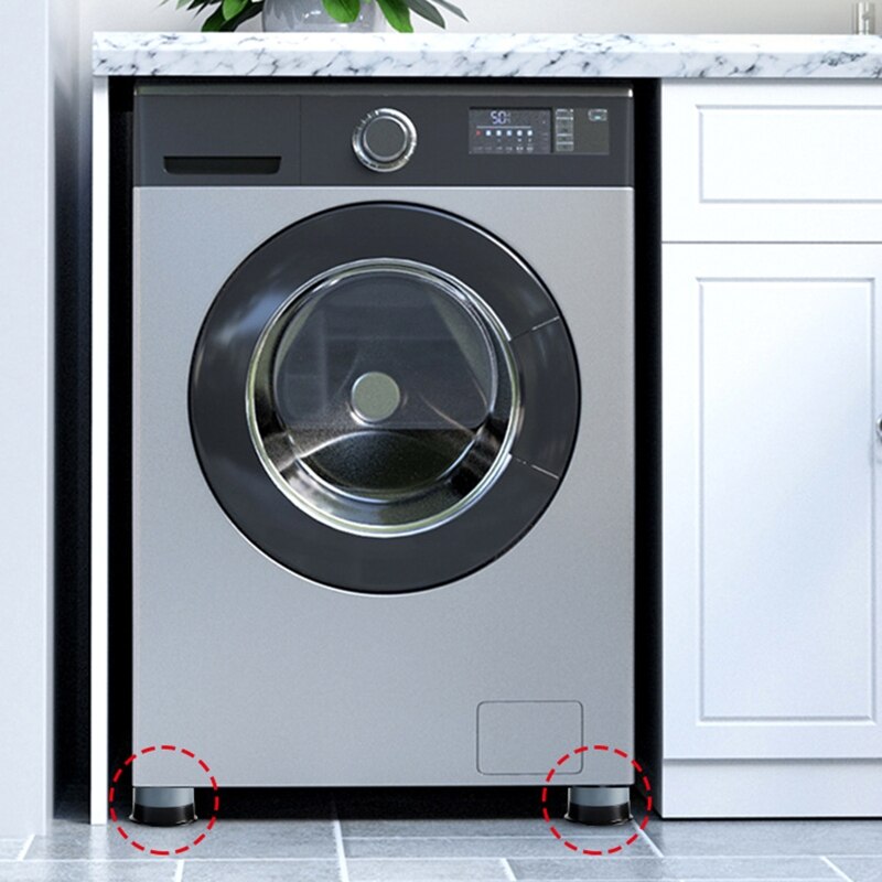 Heighten Furniture Stabilizer Washing Machine Anti-Vibration Pad Anti-slip Floor Protector Noise-reducing Easy Install 2022