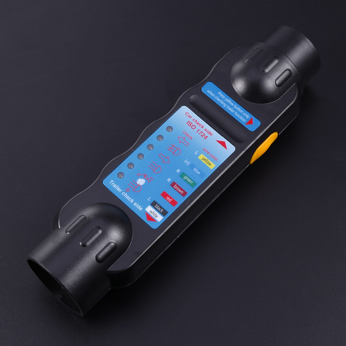 Light Electrics Diagnostic Tester Unit Plug Socket 7-pin trailer horse box caravan car truck vehicle trailer test accessories