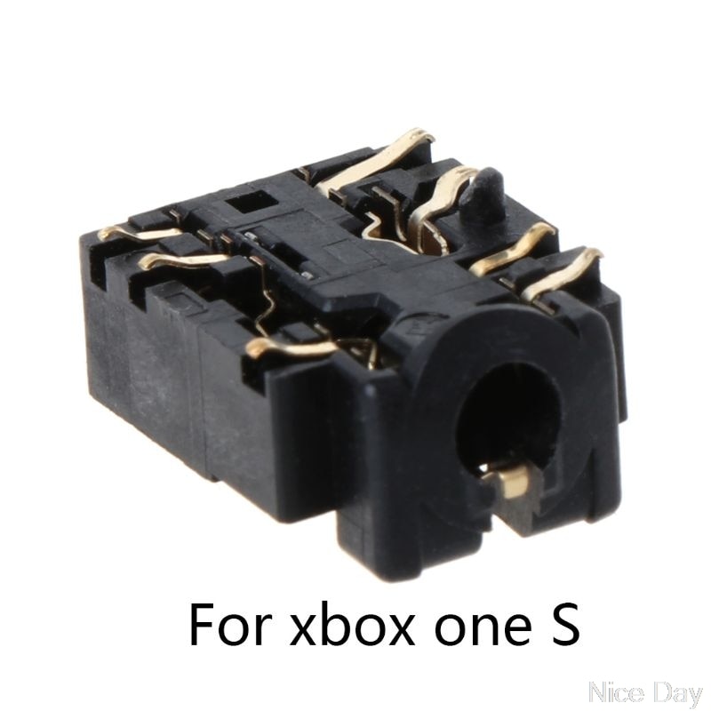 3.5 Mm Headset Connector Poort Socket Hoofdtelefoon Jack Plug Poort Voor Xbox Een Slim S Controller Accessoires My29 20