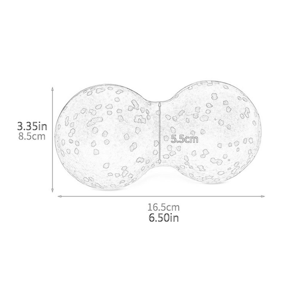 Peanut Shape Massage Ball Yoga Balls Explosion-Proof Capsule Ball Massage Rehabilitation Training EPP Elderly Physiotherapy Ball