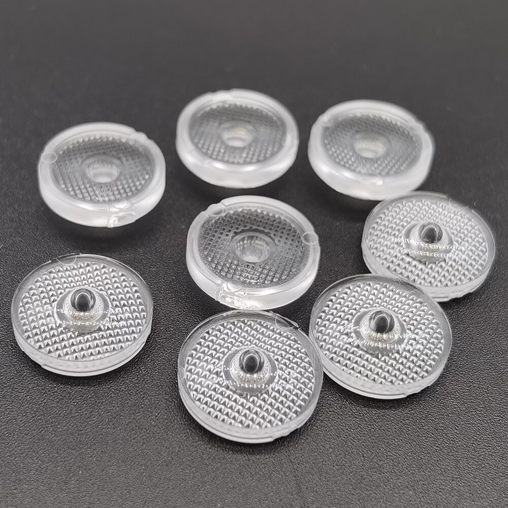 Lentille optique LED 1000 degrés SMD 165, 50 à 2835/3535 pièces, lentille de réflexion Diffuse pour LG innotek TV, rétro-éclairage et éclairage d&#39;article: Pearl noodles / 50pcs