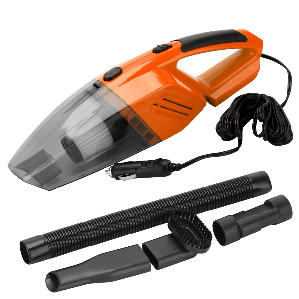 ASPIRAPOLVERE PORTATILE DA AUTO UFFICIO CASA 2 IN1 RICARICABILE USB 120W BIANCO