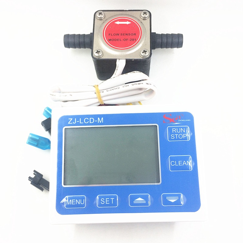 Oval gear flow meter oil flow sensor Hall flowmeter fuel gauge counter Milk chemicals paint detergent flow indicator G1/2 + LCD