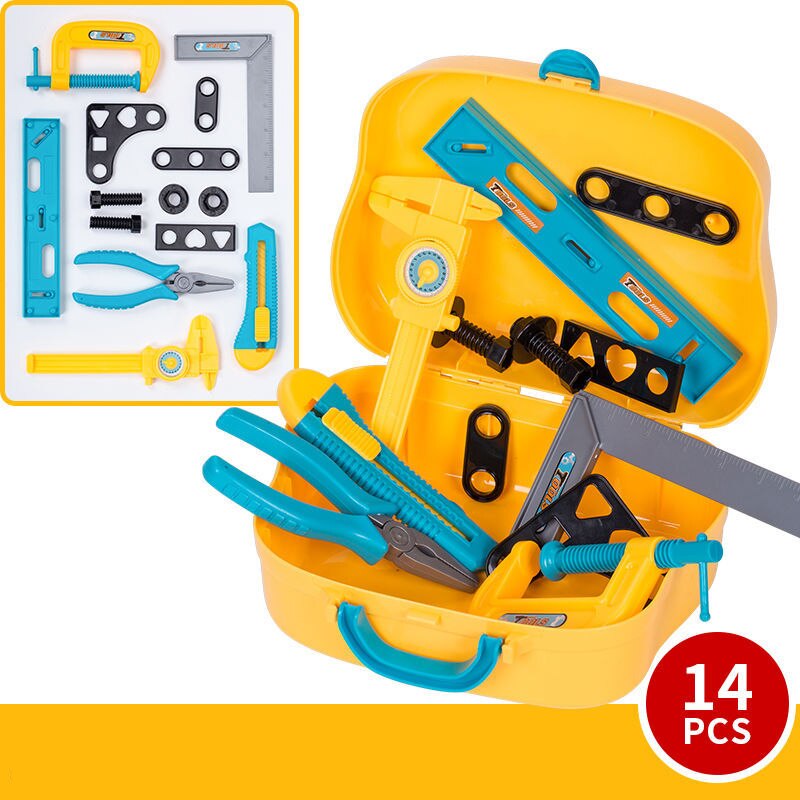 24PCS/Set Garden Tool Toys For Children Repair Tools Pretend Play Environmental Plastic Engineering Maintenance Tool Toys