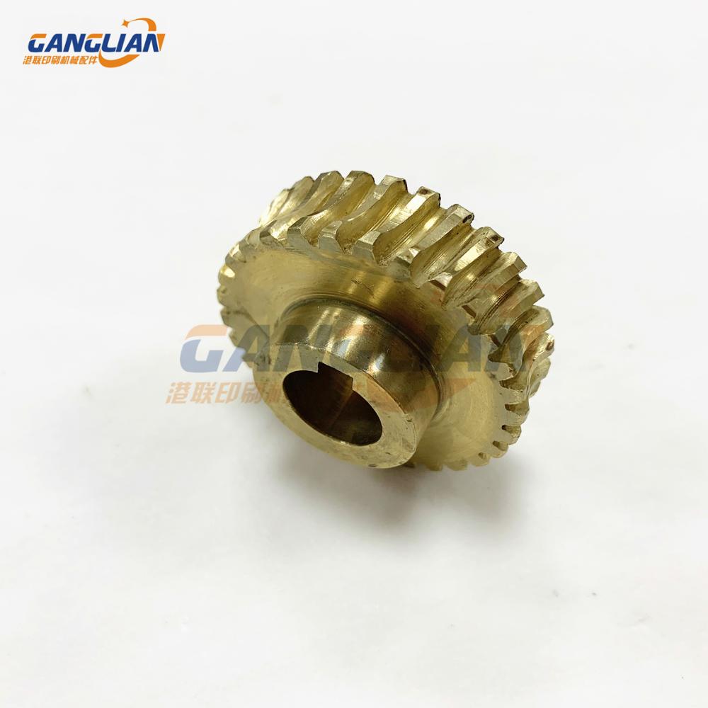 1 Piece Roland Brass Gear 30 Teeth Printing Machine