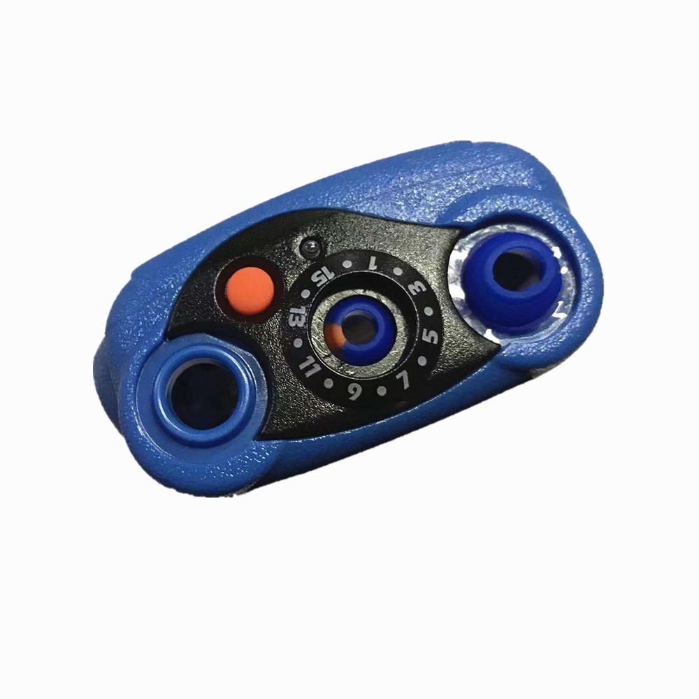 Blue Housing Case Front Dust Cover Knob For Motorola PRO5150 Two Way Radio