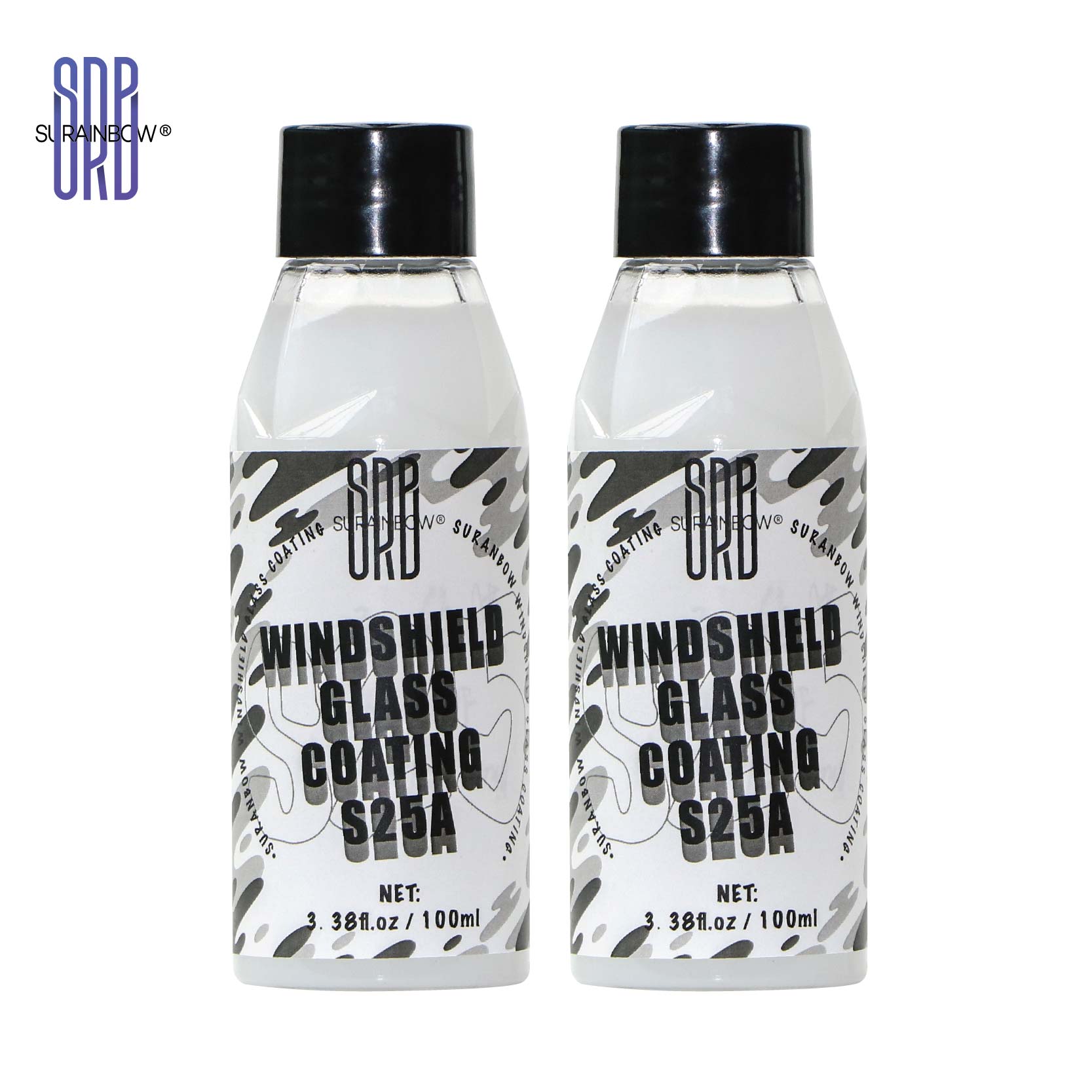 Glascoating Coat Protectant - Hydrofoob regenafweermiddel voor auto's, langdurige en duurzame coating, snelle en eenvoudige toepassing: YELLOW