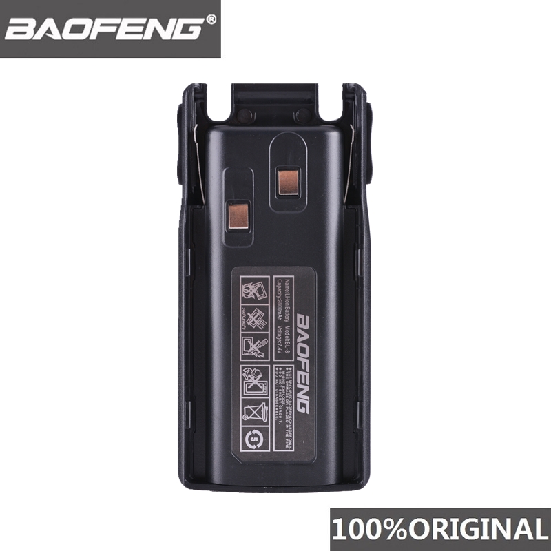 100% Originele Baofeng UV-82 UV-8D Li-Ion Batterij 2800mAh BL-8 Voor Twee Manier Radio Walkie Talkie UV8D UV 82 Accessoires pofung UV82