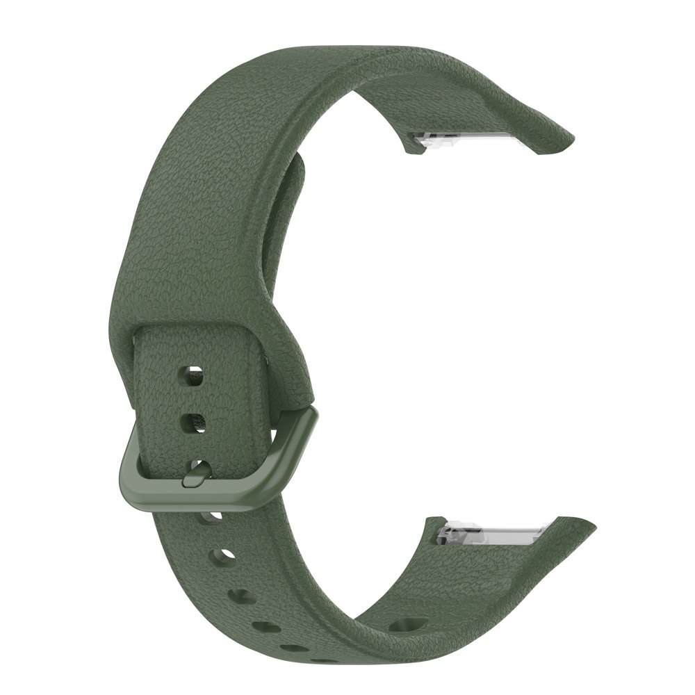 För oppo watch free strap smart armband silikon sport ersättningsarmband armband klockarmband: Mörkgrön