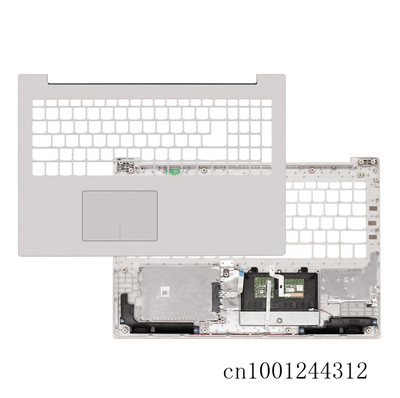 Original til lenovo ideapad 320-15 320-15 ikb isk 330-15 330-15 icn lcd bageste topdæksel bagdæksel/bezel/håndledsstøtte/bundfod: Hvid håndledsstøtte