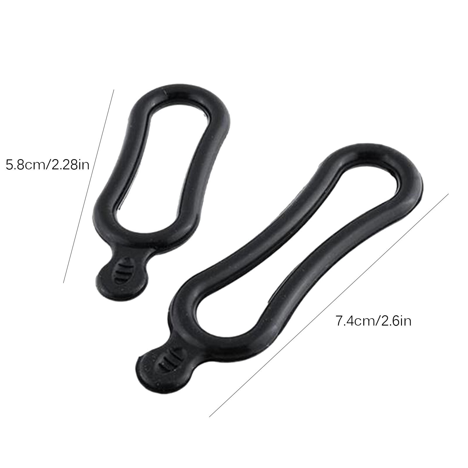 Silicone Rubber Band Bike Light Ring Bicycle Headlight Rear Lamp Holder Strap Handlebar LED Holder Bike Light Mount Install Part