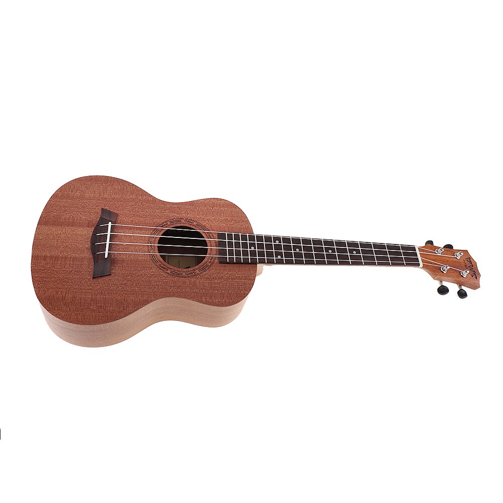 Mahogany Wood 26 Inch 18 Fret Tenor Ukulele Acoustic Cutaway Guitar Mahogany Wood Ukelele Hawaii 4 String Guitar