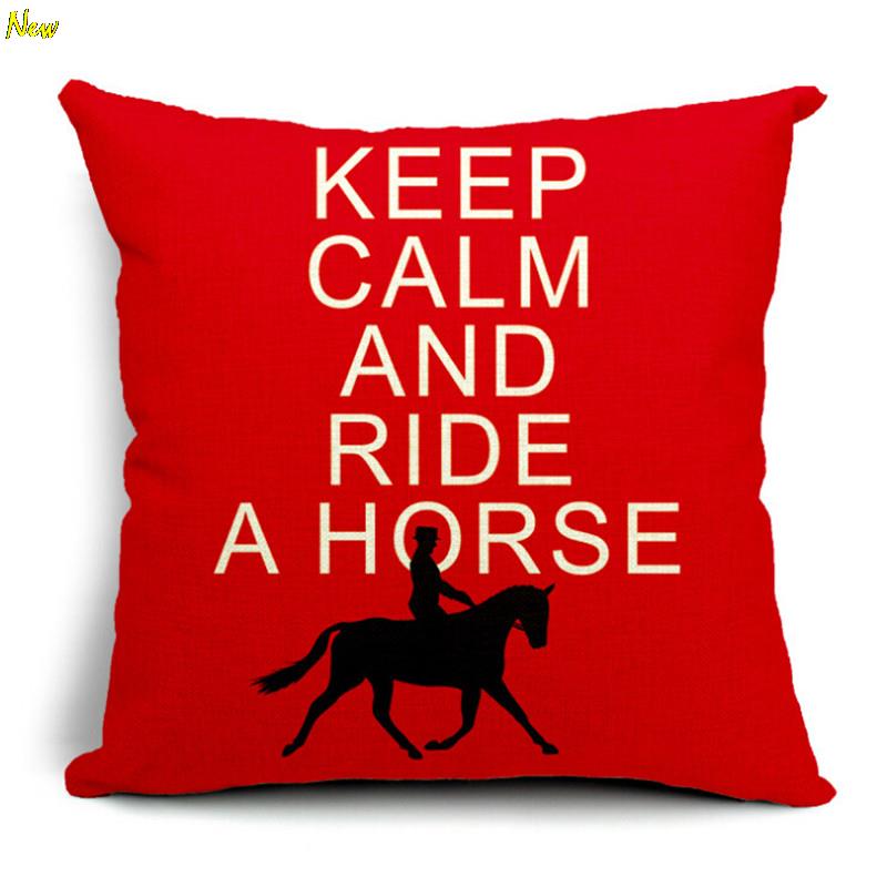 Without Core Cushions Cotton Linen/European style Sofa Decorative Throw Pillows 45*45cm: Red