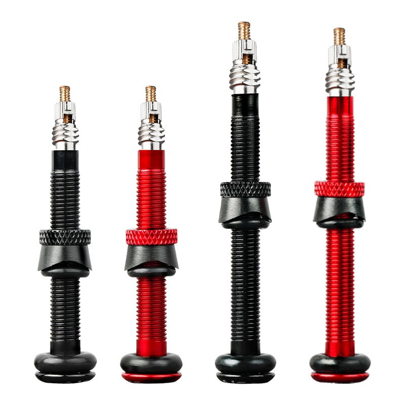 2 Stuks/1 Paar Fiets 46/58Mm Presta Ventiel Voor Racefiets Tubeless Carbon Velg Aluminium messing Air Valve