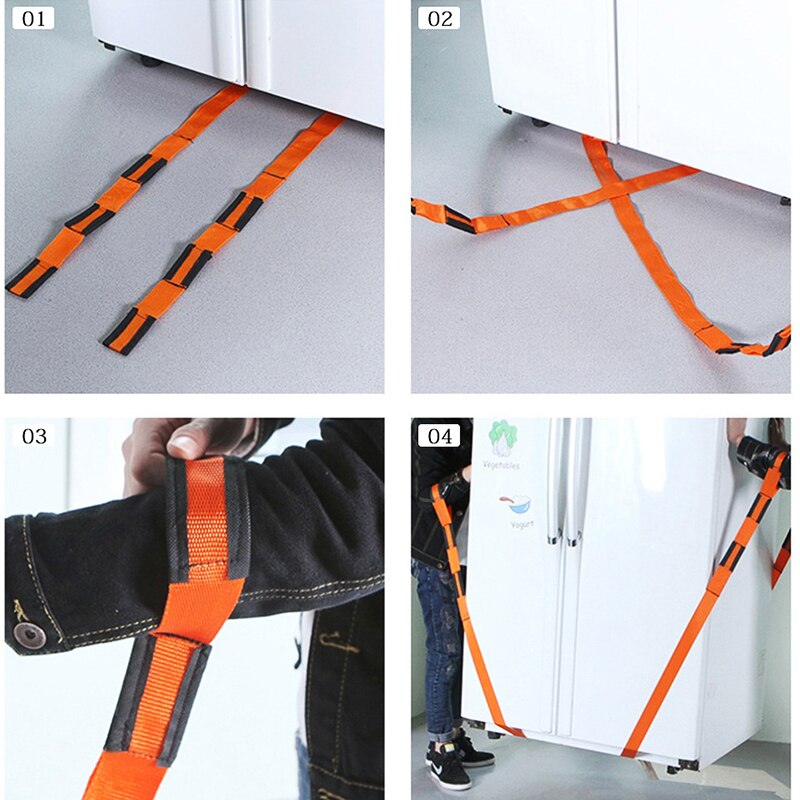 Meubles antidérapants sangle mobile poignet épaule Dolly avant-bras chariot élévateur levage sangle mobile ceinture de Transport porter des cordes