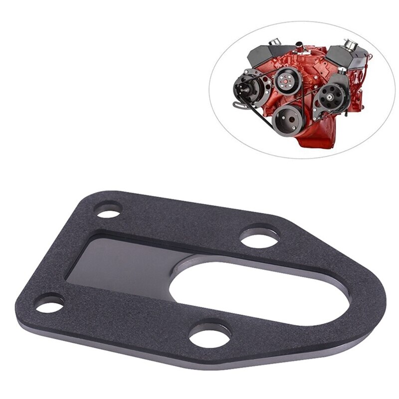 Fuel Pump Mounting Plate and Gasket for Chevrolet SB 283 305 327 350 383 400 Engine