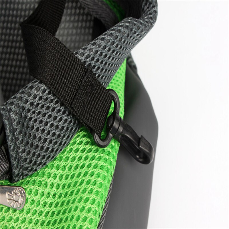 Bolsas de transporte frontales transpirables para perros, bolso grande de hombro de viaje cómodo de malla para cachorros, gatos, pequeñas mascotas, transportadores de mochila