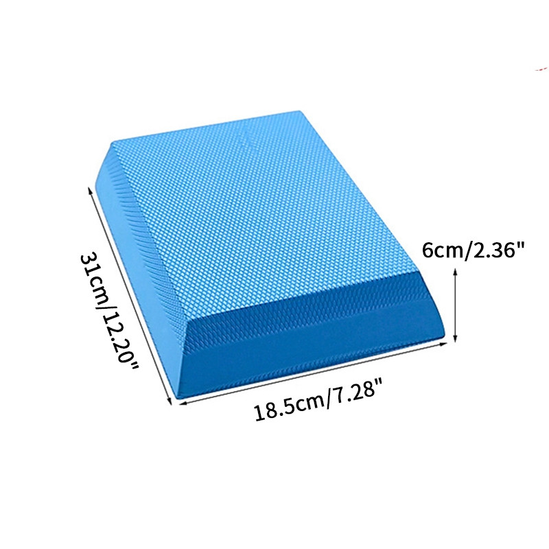 Tabla de equilibrio para Yoga y Pilates, almohadilla de equilibrio suave impermeable, almohadilla de bloque de TPE, cojín de equilibrio grueso, equilibrador, ejercicio físico