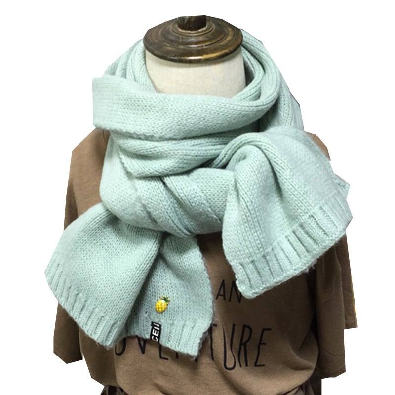 17 Colors Autumn Winter Children Immitation Cashmere Scarf Boys Girls Shawl Warm Thicken Kids Neckerchief Children Bufandas
