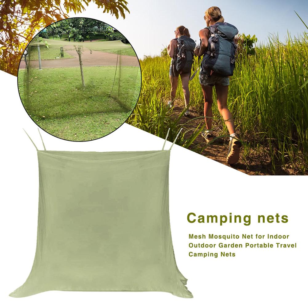 Outdoor Camping Mosquito Net Mesh For Tent Indoor Outdoor Garden Portable Travel Camping Nets