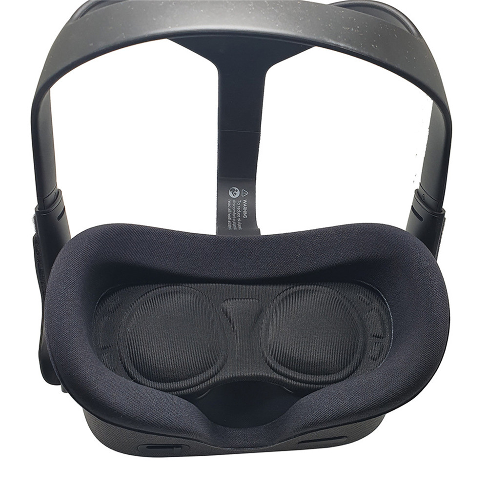 Coussin de sangle de tête VR pour Oculus Quest/ Rifts casque VR bandeau confortable fixation coussin en cuir coussin en mousse sangle de tête antidérapante