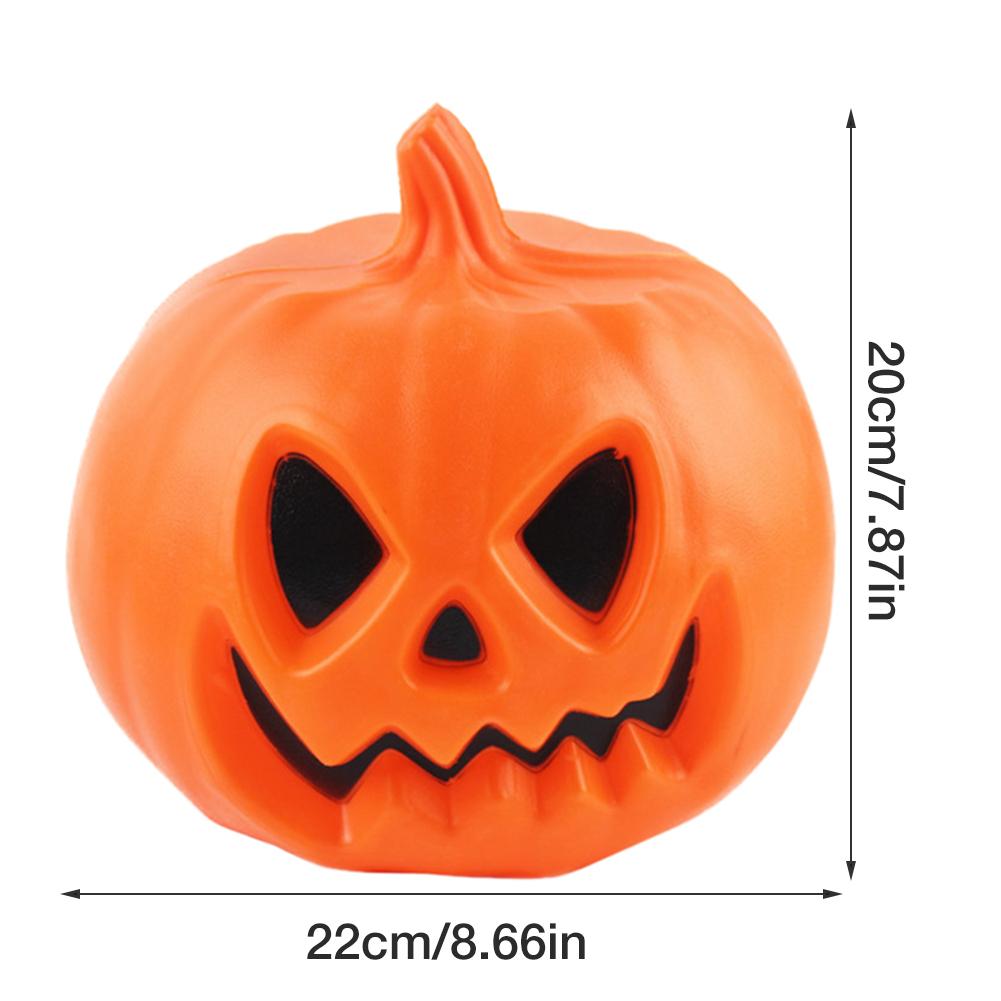 Halloween Kürbis Licht Intelligente Stimme-aktiviert Leuchtenden Kürbis Laterne Lampe Halloween Party Dekoration Ornamente Requisiten