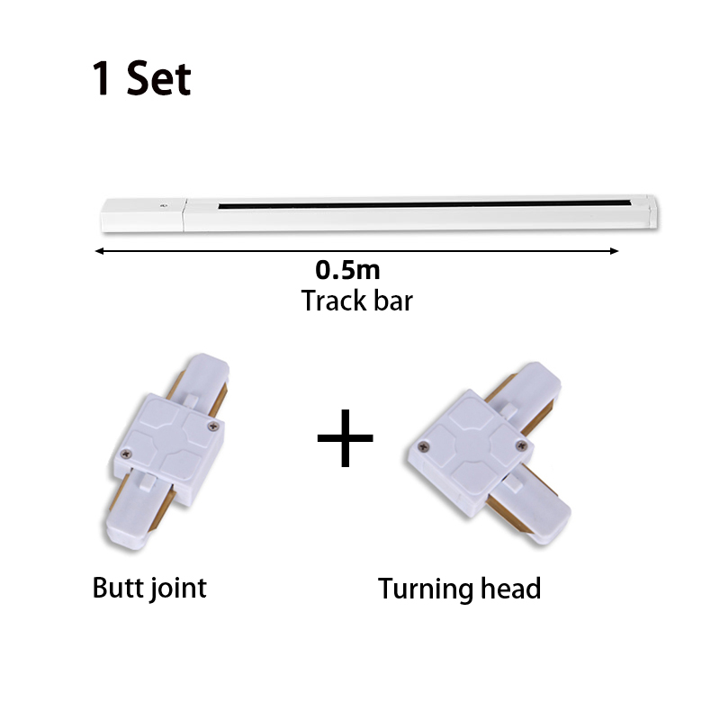 Led pista de luz decoração do quarto para o quarto sala estar holofote escritório loja roupas casa conjunto ferroviário luminária teto