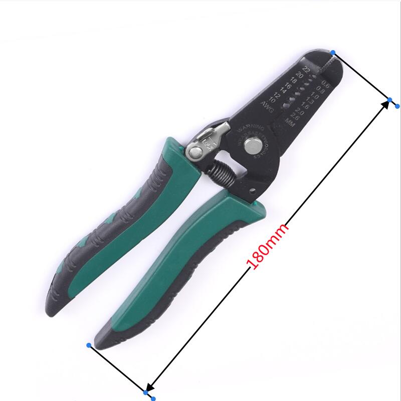 Multi Pliers Crimping Plier Multi Tool Wire Stripper Multitool Functional Snap Ring Terminals Crimper Wire Tool Plier Hand Tools: JD40-Seven in One