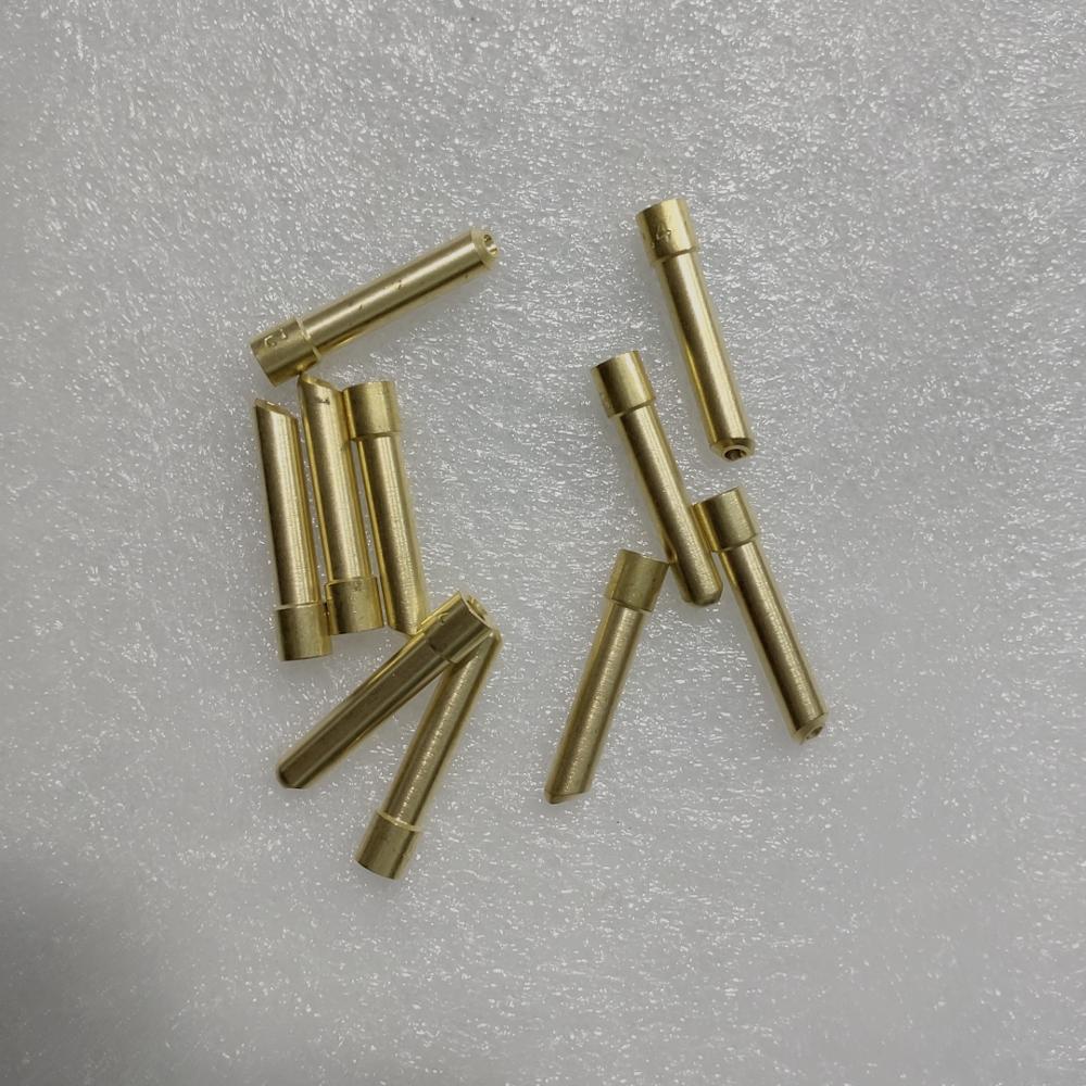 10 stuks 30mm lengte wig tig spantang lasverbruiksartikel wolfraam elektrode spantang voor  wp17/18/26 toortsen