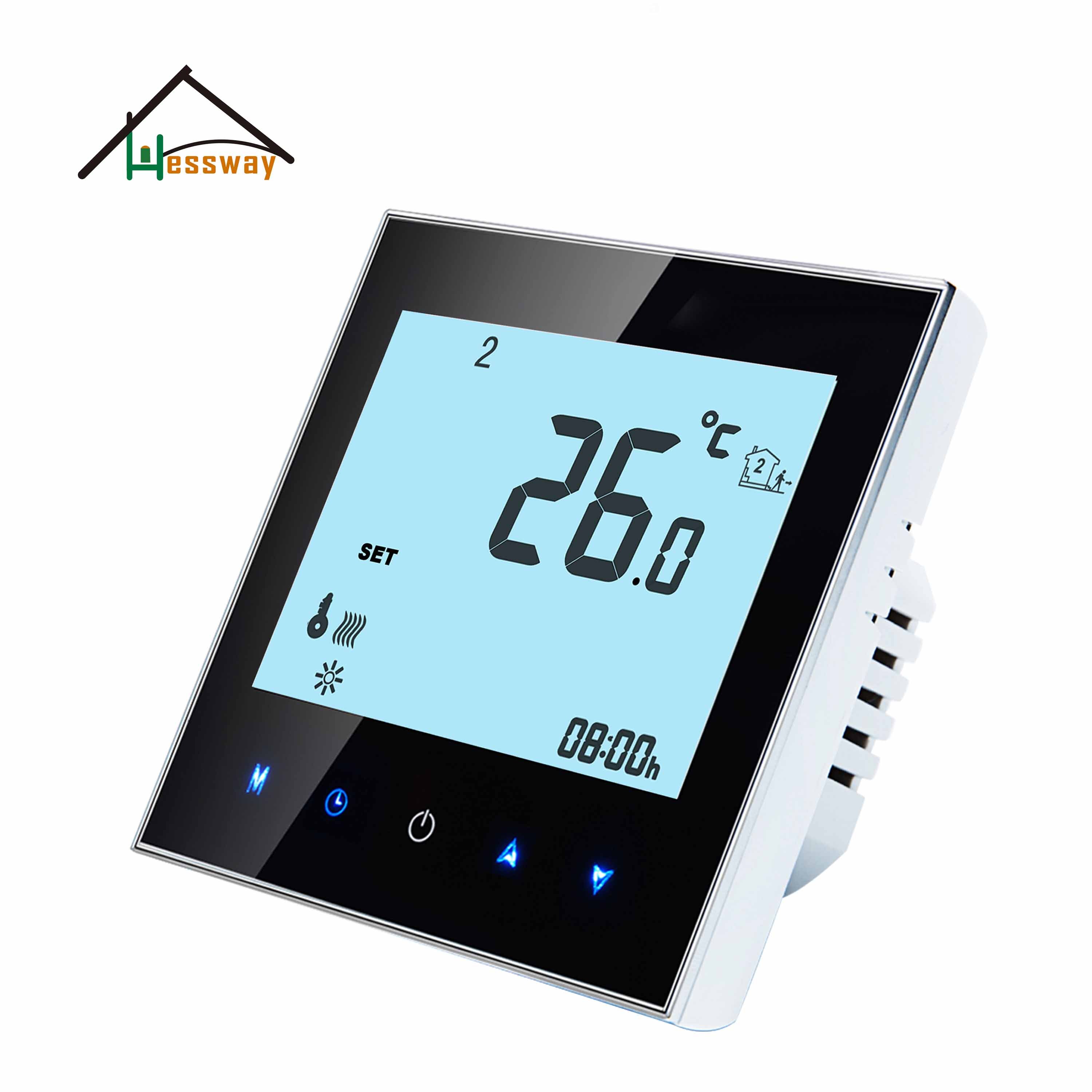 Hessway 24v,95-240 vac 2p køle- og varmeblæser termostat til 0-10v forhold