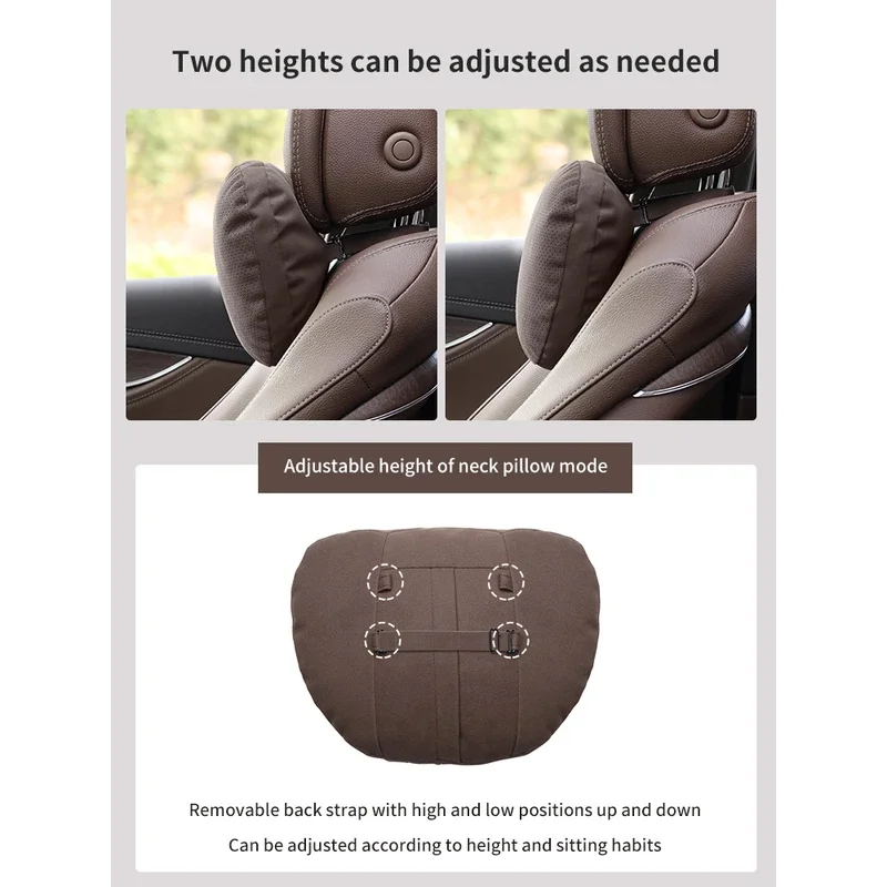 Xpeng P5 P7 g3 g6 G9 X9 N5 F57 bêta appui-tête de voiture support de cou siège coussin lombaire respirant doux oreiller de cou accessoires automobiles