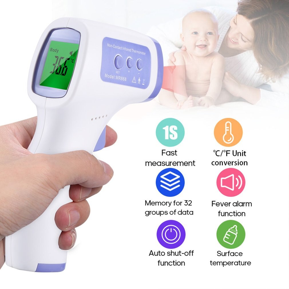 Non-contact Infrarood Thermometer Handheld Draagbare Thermometer Hoge Precisie Maatregelen Lichaamstemperatuur !