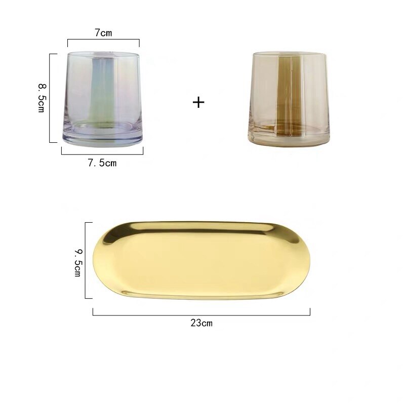 Hotel Vanity Countertops Bathroom Homestay Brush Tumbler Cup Bathroom Accessary: K