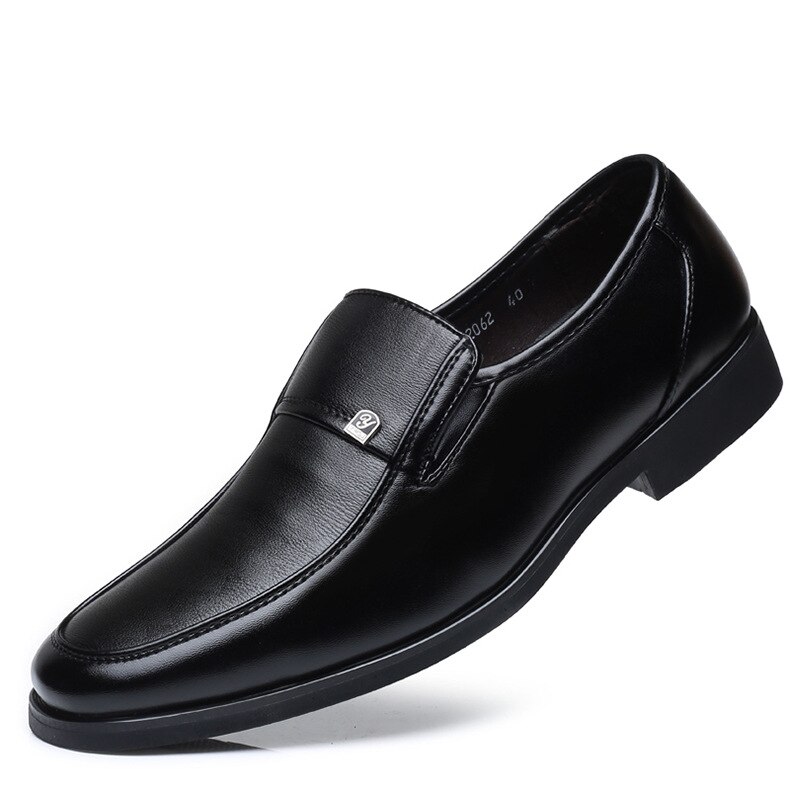 Nahkaiset housut miehille kengät slip-on viralliset kengät hengittävät juhlakengät miesten zapatos oxford hombre yui 8