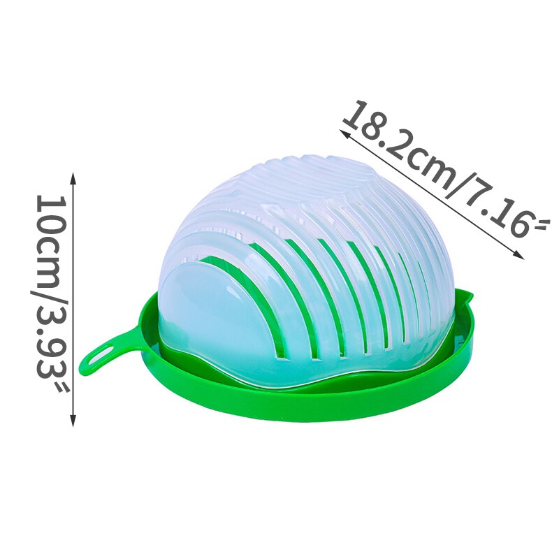 Fruit And Vegetable Cutting Bowl Salad Cutting Bowl Fruit Salad Tools Kitchen Accessories Dinner Plates Mixing Bowl Set