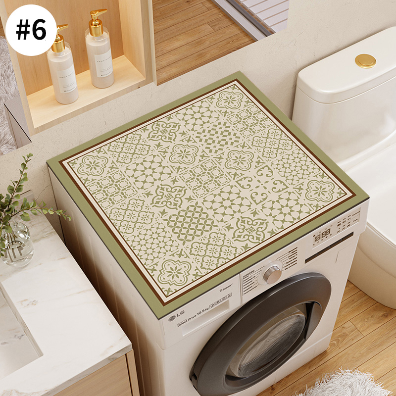 Alfombra de cocina, almohadilla de drenaje para cocina, lavadora, estera antipolvo, cubierta antipolvo para baño, alfombra superior para refrigerador, alfombrilla para mesita de noche