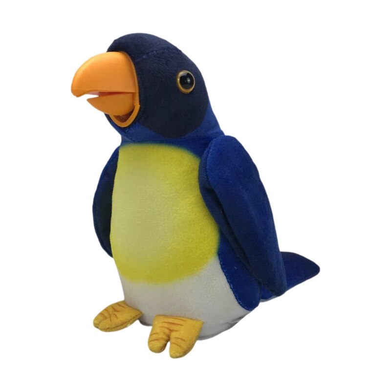 Multifunktions Elektrische Plüsch Papagei Sprechen Reden Wiederholen Winken Vogel Puppe Spielzeug L9CD: 2