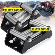2000-3000lbs/ 3500-4500lbs Universal Rope Roller Fairlead Winch Mount Guide Cable Wire Lead