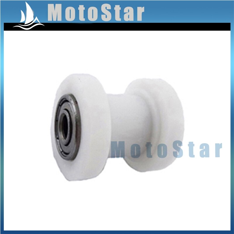 10Mm Witte Keten Roller Katrol Spanner Voor Chinese 50cc-250cc Pit Dirt Motor Bike Motorcycle