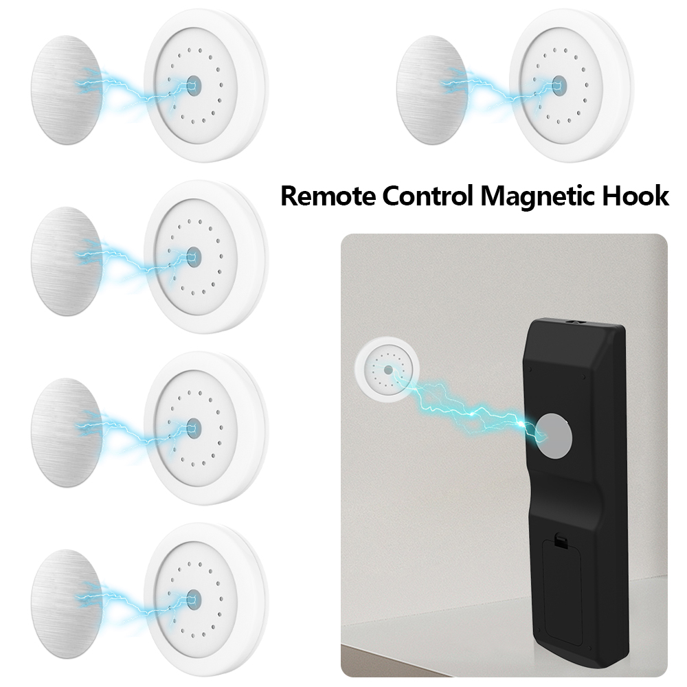 stärker magnetischer Haken zur Wandmontage, Anti-Verlust-Magnethalter für Kühlschrankaufkleber, Fernbedienung, Aufbewahrungshaken, Heimat-Sekretariat-Organizer