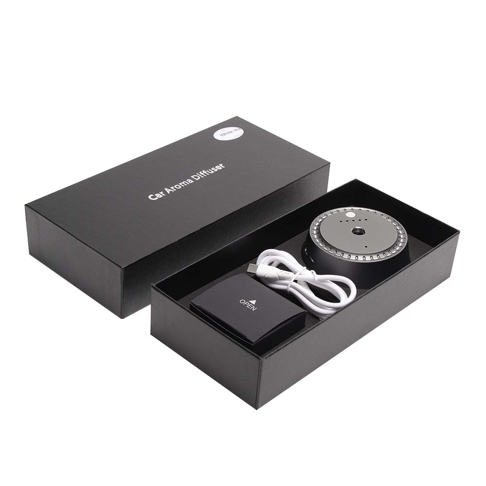 Car Mounted High-End Intelligent Spray Fragrance With Strong And Long-Lasting Aroma Alloy Material Accessory Car Air Freshener