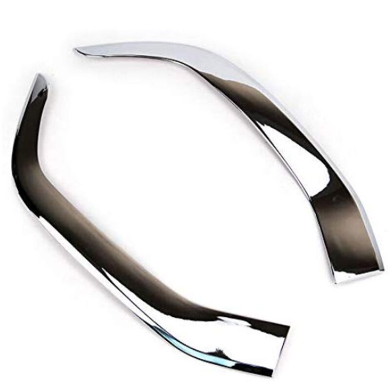 Für Hyundai Tucson Chrom Stoßstange Hinten Reflektor Nebel Licht Lampe Abdeckung Streifen Lünette Molding Garnieren Deckel Auto Styling