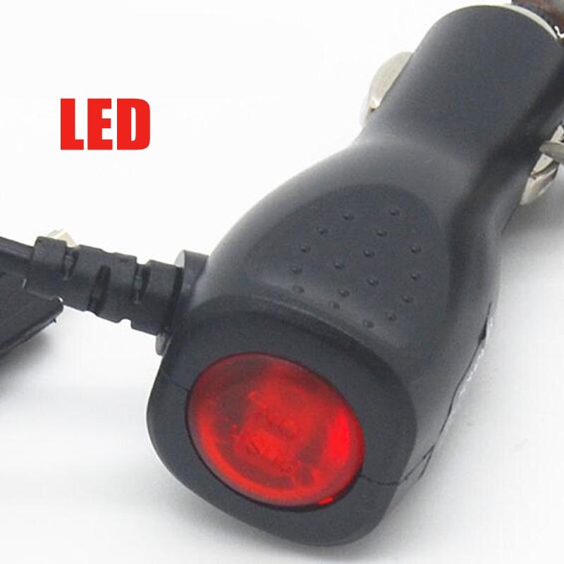 adapter ładowarki USB z przełącznikiem robić automatyczny kamera samochodowa nawigacja GPS wejście 12V - 40V wyjście 5V 2A długość kabla 3.5m uniwersalny