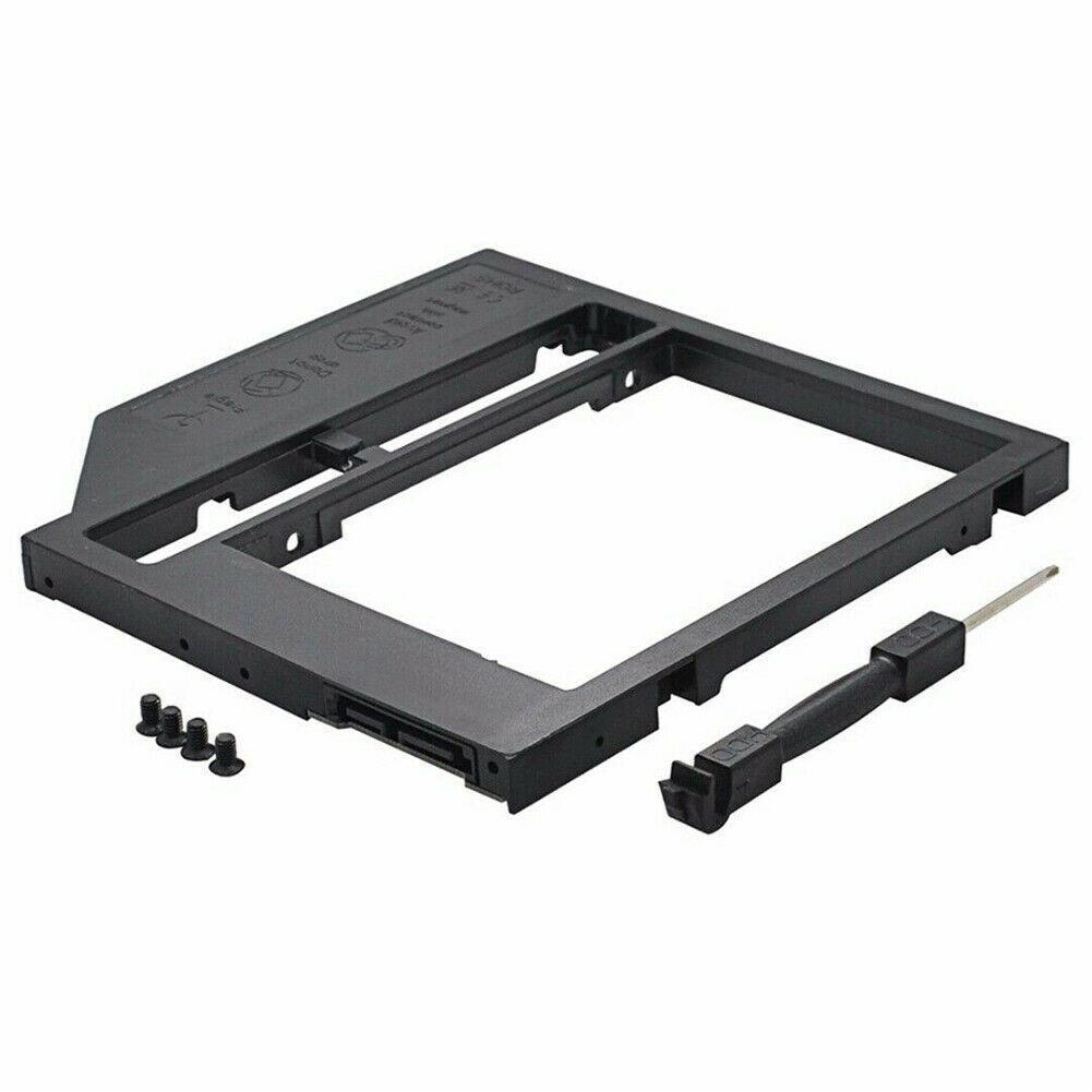 Plastic Optibay SATA 3.0 2nd HDD Caddy 9.0mm for 2.5 Inch Hard Disk SSD HDD Case Enclosure for Notebook CD-ROM DVD-ROM