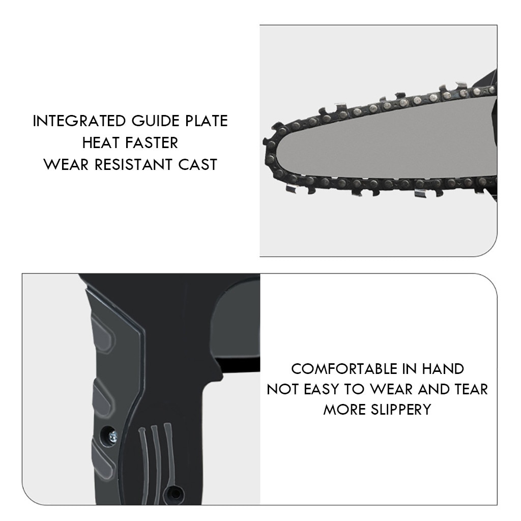 4 Inch The Mini Electric Chainsaw Ever Battery-powered Wood Cutter Rechargeable Best Price