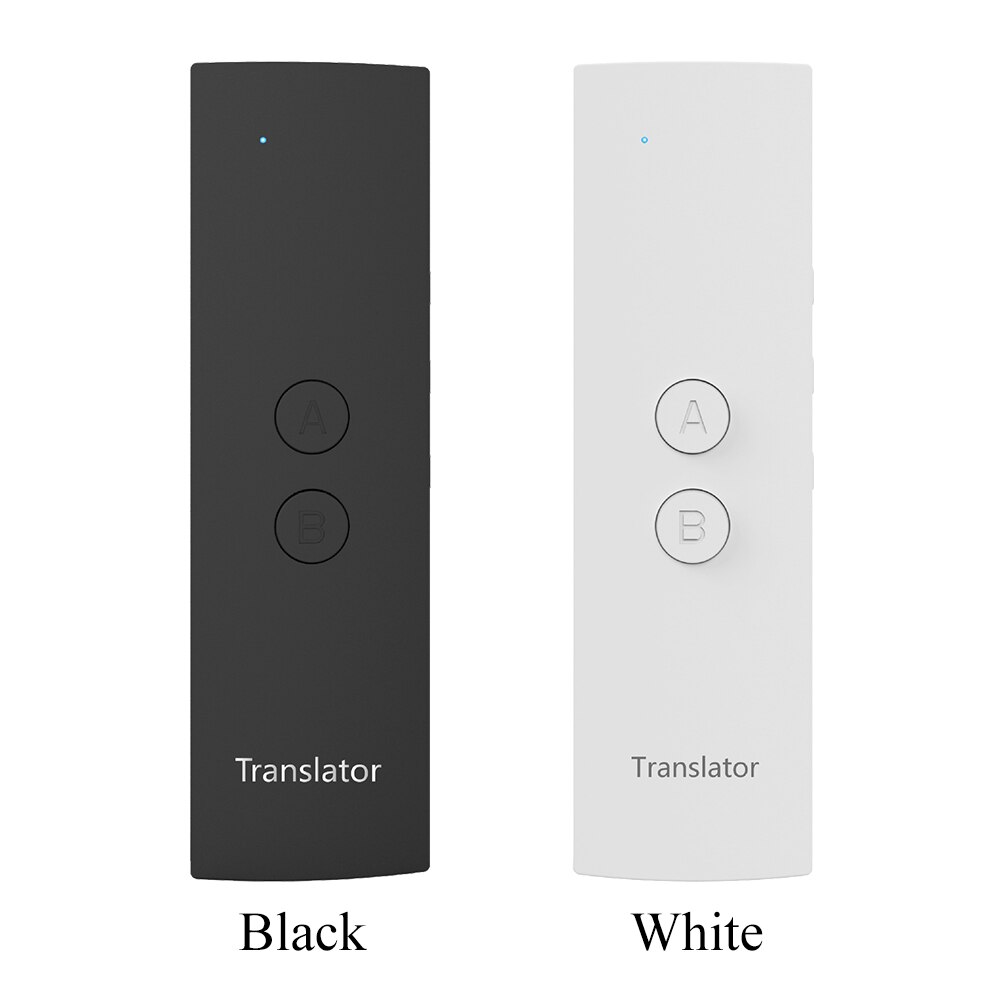 Simultaneous Bluetooth Multi-language Handheld Learning Portable Voice Translator Business Smart Fast Real Time Meeting Wireless